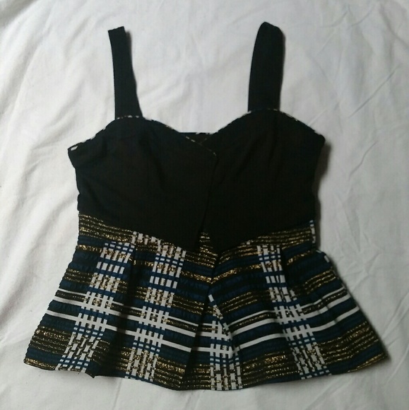 Anthropologie Tops - Anthropologie Deletta Peplum Top